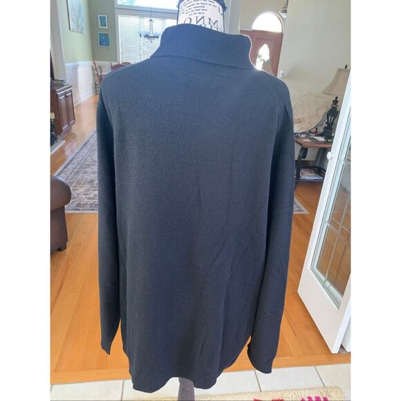 Lands’ End Cashmere Turtleneck Sweater - Picture 7 of 10